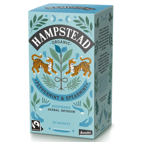 Hampstead Tea - Organic, Fairtrade Peppermint & Spearmint