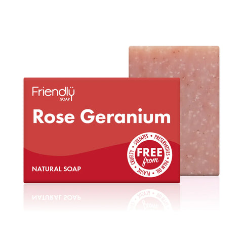 Friendly Soap Bar - Rose Geranium