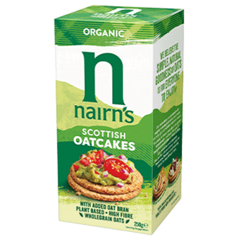 Oatcakes, Organic - Nairn's (250g)