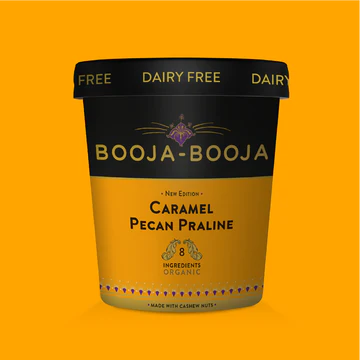 Ice Cream - Caramel Pecan (Booja Booja) - 465g