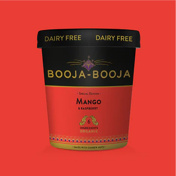 Ice Cream - Mango and Raspberry (Booja Booja) - 500g