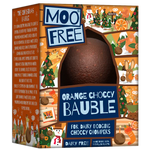 Orange Choccy Bauble - Moo Free (65g)