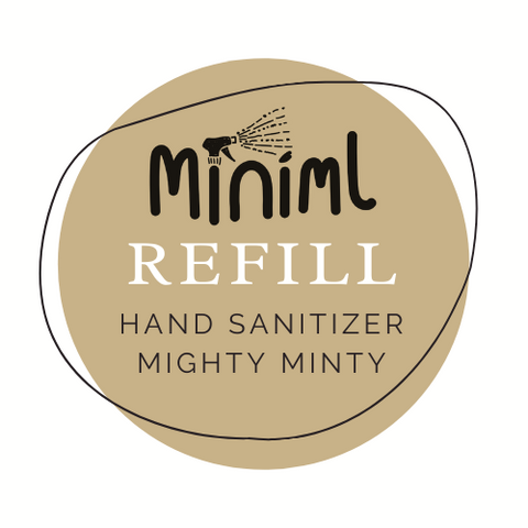 Hand Sanitiser Refill - Might Minty - per 50ml