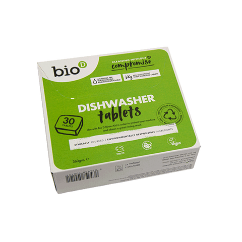 Bio-D Dishwasher Tablets - 30 Tablets