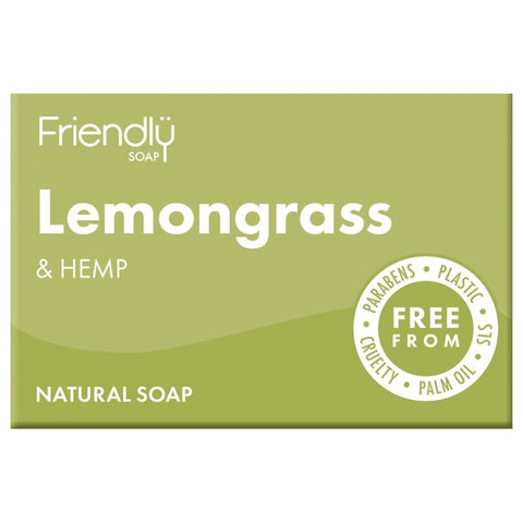 Friendly Soap Bar - Lemongrass & Hemp