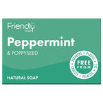 Friendly Soap Bar - Peppermint & Poppy Seed