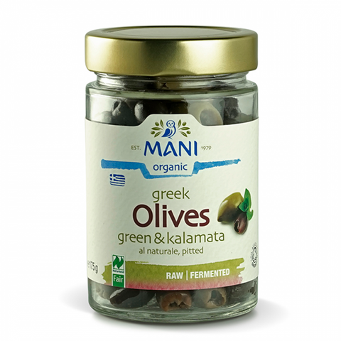 Olives Kalamata & Green (pitted) - 175g
