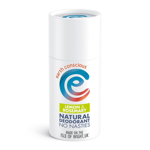 Earth Conscious Natural Deodorant Stick - Lemon & Rosemary