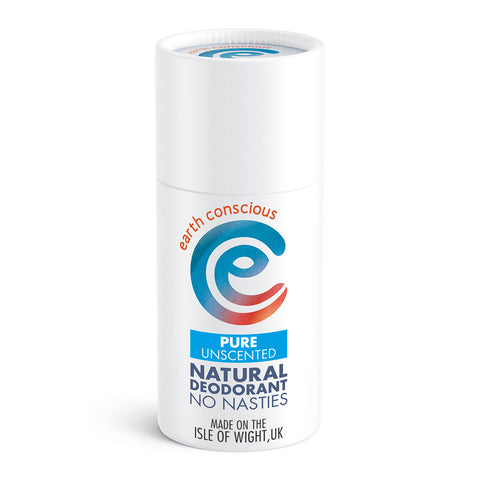Earth Conscious Natural Deodorant Stick - Pure Unscented