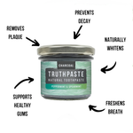 Truthpaste - Charcoal: Peppermint & Spearmint 100g