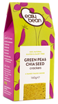Green Pea and Chia Seed Crackers - Easy Bean