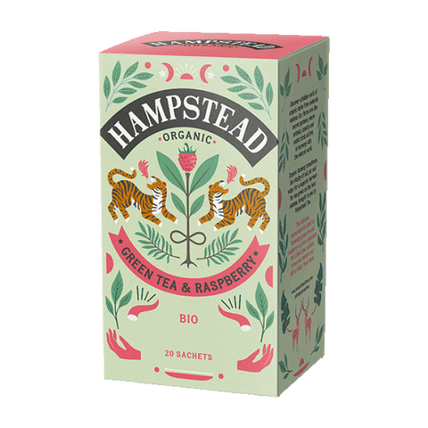 Hampstead Tea - Organic Green Tea & Raspberry