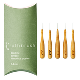 Interdental brushes (Bamboo) - Pack of 5 (0.4mm)
